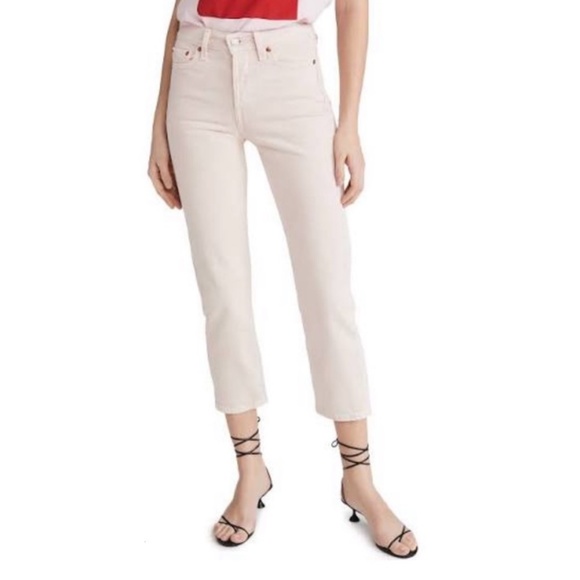 BNWT Levi's Pink Wedgie Straight Jean Size 27 - Picture 2 of 6